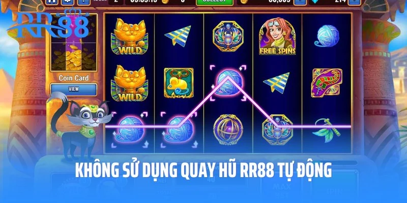 Mẹo chơi slot RR88 dễ nổ hũ khi không sử dụng quay tự động