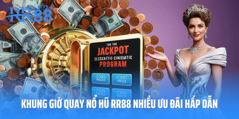 Khung giờ quay nổ hũ tại RR88 có nhiều ưu đãi hấp dẫn
