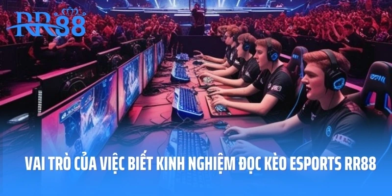 Vai trò của việc biết kinh nghiệm đọc kèo Esports RR88