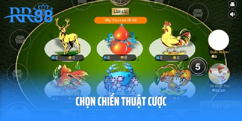 Chọn chiến thuật cược