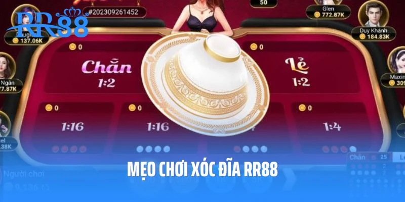 Mẹo Chơi Xóc Đĩa RR88  Hiệu Quả Và Trúng Lớn 